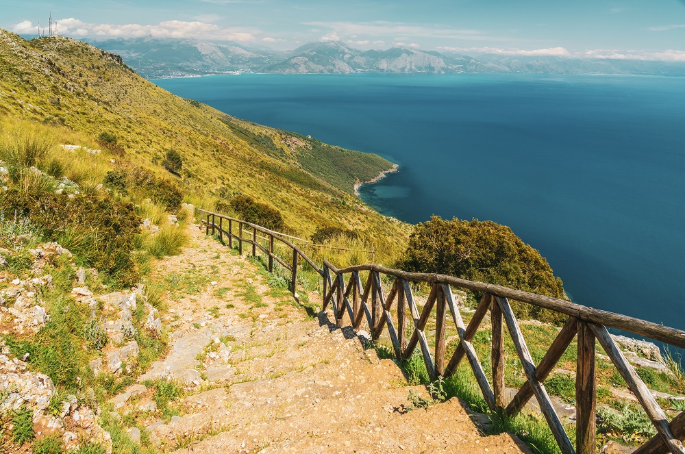 Panoramic view from Pianoro di Ciolandrea, near San Giovanni a P